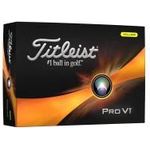 Titleist Pro V1 Golf Ball 2023 Yellow