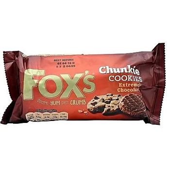 Fox's Chunky Cookies Extremely Chocolate 180g