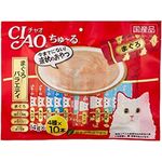 Ciao Chu Ru Tuna Scallop Jumbo Mix Cat Treat Sachets 14g