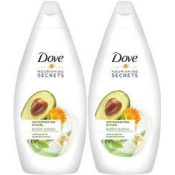Dove Nourishing Secrets Invigorating Ritual Body Wash Avocado Oil Calendula Extract 16.9oz 500ml