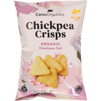 Ceres Organics Organic Chickpea Crisps Himalayan Salt