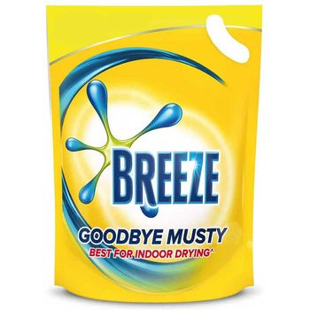 Breeze Goodbye Musty Care Liquid Detergent Refill1.8kg