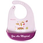 Autumnz Adjustable Soft Silicone Bib You are Magical