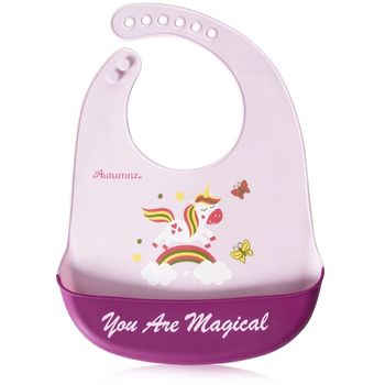Autumnz Adjustable Soft Silicone Bib You are Magical