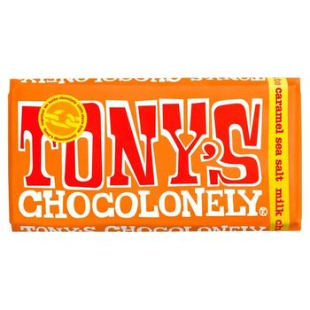 Tony's Chocolonely - Big Bar, 32% Milk Chocolate Caramel Sea Salt (180g)