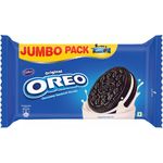 Oreo Vanilla Flavour Cookie Sandwich Cream Biscuit 500g