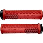Peaty's Monarch Grip Knurl Thin Red
