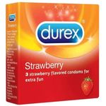 Durex Strawberry 3 Condoms
