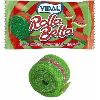 Vidal Rolla Belta Watermelon Flavored Candy Roll 19g