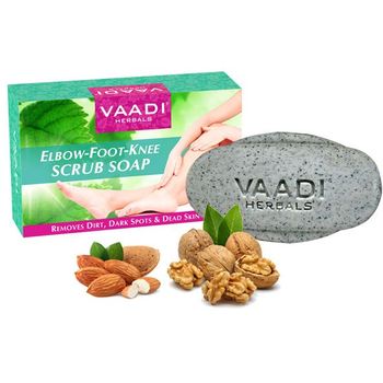 Vaadi Herbals Elbow Foot Knee Scrub Soap 75g