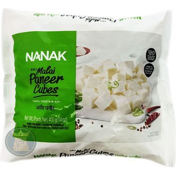 Nanak Malai Paneer Cottage Cheese Cubes 400g