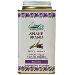 Snake Brand Prickly Heat Powder Cooling Lavender 140g