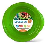 Preserve Everyday 16 Ounce Recycled Plastic Bowls Set Of 4 Apple Green