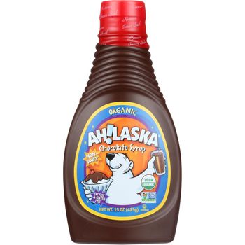 Ah!laska Organic Syrup Chocolate 425g