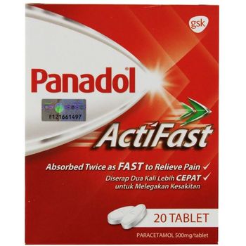 Panadol Actifast Pain Killer 500mg