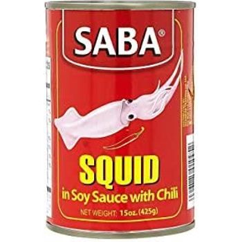 Saba Squid in Soy Sauce with Chilli 155g