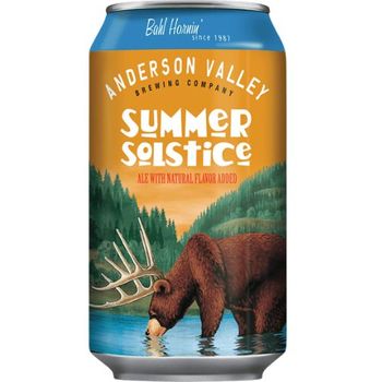 Anderson Valley Barney Flats Oatmeal Stout Can 355ml Abv 5.7%