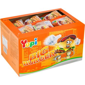 Yupi Big Burger Shaped Gummy 24pcs 32g