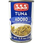 555 Tuna Flakes In Adobo 155g