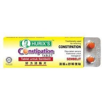Hurix's Constipation Tablet 12pcs Sembelit