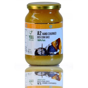 YOG A2 Hand Churned Desi Cow Ghee 500ml