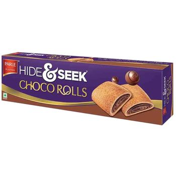 Parle Hide And Seek Choco Rolls Biscuits 125g