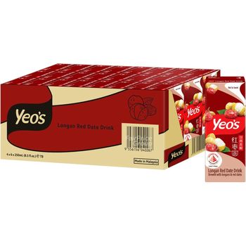 Yeos Packet Drink Longan Red Date