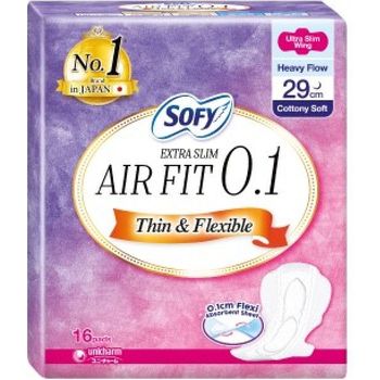 Sofy Body Fit Night Extra Slim 0.1 29cm 16pcs