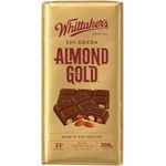 Whittaker's Chocolate Block Almond Gold 250g