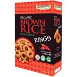 Yes Natural Organic Brown Rice Rings Hot and Spicy