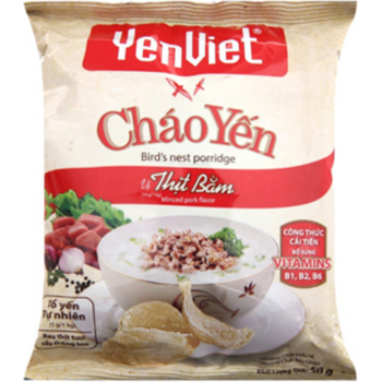 Chao Yen Viet Vi Thit Bam Bird's Nest Porridge 50g