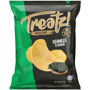 Treatz Potato Chips Seaweed 60g