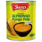 Swad Alphonso Mango Pulp Sweetened 850g