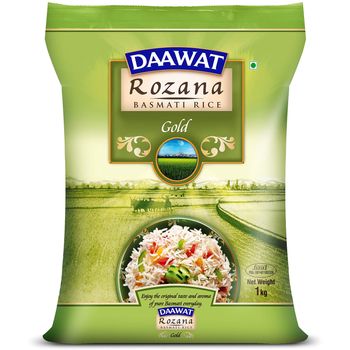 Daawat Rozana Basmati Rice Gold 1kg