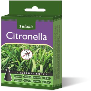 Tulasi Citronella Incense Cones 550g