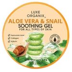 Luxe Organix Aloe Vera And Snail Soothing Gel 300ml