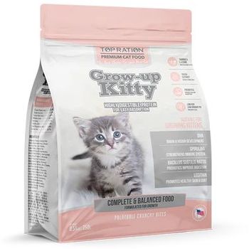 TOP RATION Cat Grow-Up Kitty for Kittens 250g
