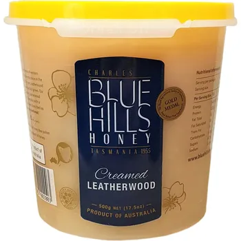 Blue Hills Creamed Leatherwood Raw Honey 
