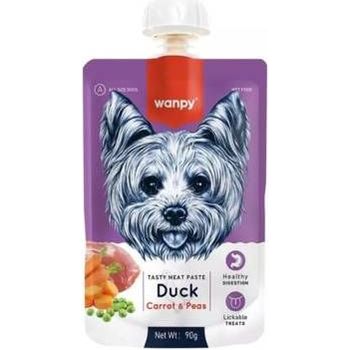 Wanpy Duck Meat and Carrot Pate Dog Treats 90g