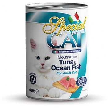 Monge Special Cat Mousse with Tuna And Sea Fish 400g