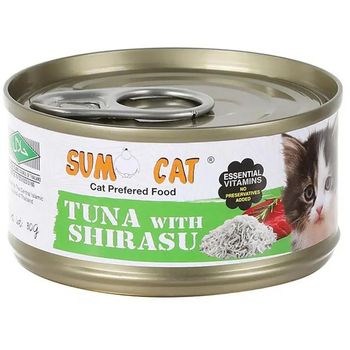 Sumo Cat Tuna With Shirasu Cat Wet Food 80g