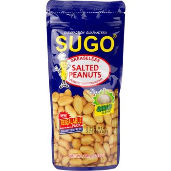Sugo Salted Peanuts Garlic Flavor 100g