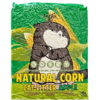 Angel Natural Corn Cat Litter 6L - Apple