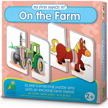 Learning Journey My First Match It On the Farm