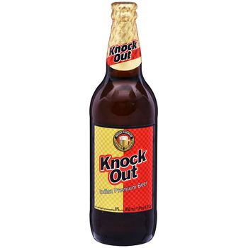 Knock Out Strong Bottle Beer 650ml