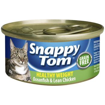 Snappy Tom Healthy Weight Ocean Fish & Chicken 85g