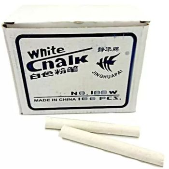 Jing Hua White Chalk (100 Pcs/Box)