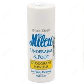 Milcu Underarm And Foot Deo Powder 80g