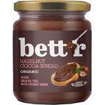 Bett’r Organic Hazelnut Cacao Spread 250g