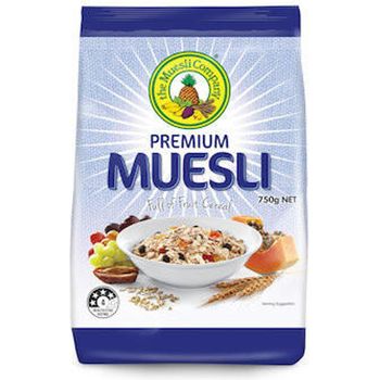 Muesli Premium Natural Full of Fruit 750g